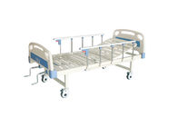 Semi Fowler 2 Crank Manual 250KG Medical Hospital Beds Mobile With Castors