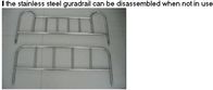 3 Position Hand Operated Medical Hospital Beds with Stainless Steel Guardrail (ALS-M319)