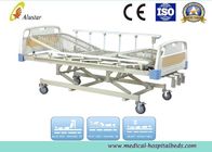 Mesh Bedboard 3 Crank Medical Manual Bed For Hospital Care (ALS-M302B)