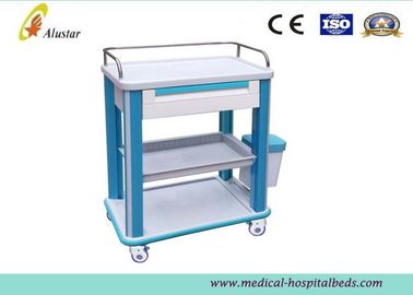 ABS Medical Trolley Hospital Cart With One Drawer , Movable Trolley With Castors (ALS-MT139)